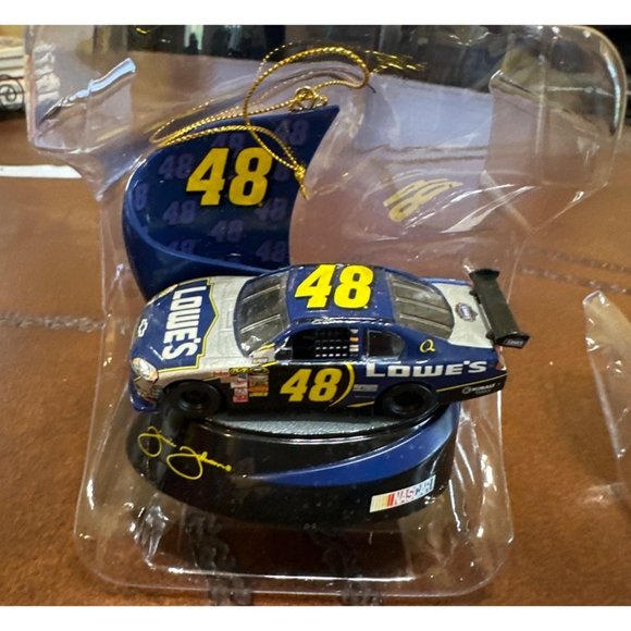 2008 Lowe's Nascar Jimmie Johnson #48 Ornament 3" (Comes w/Original Box) - Picture 1 of 16